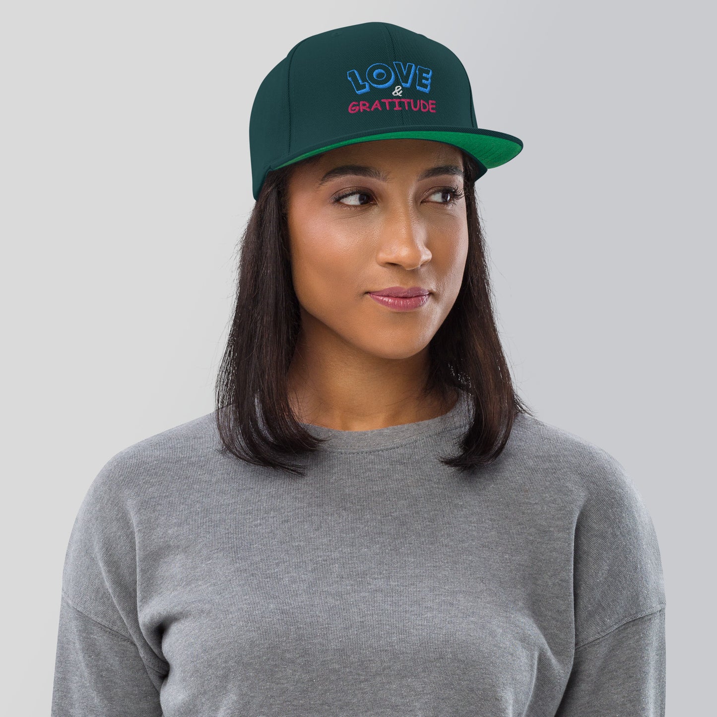 Love & Gratitude Snapback Hat