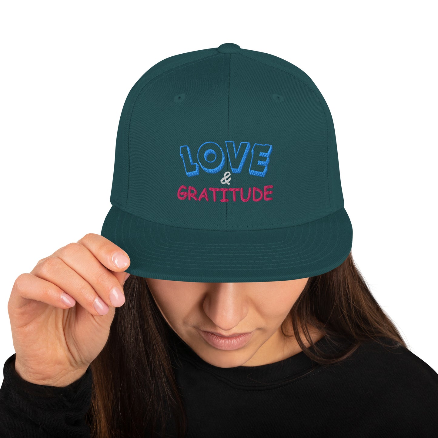 Love & Gratitude Snapback Hat