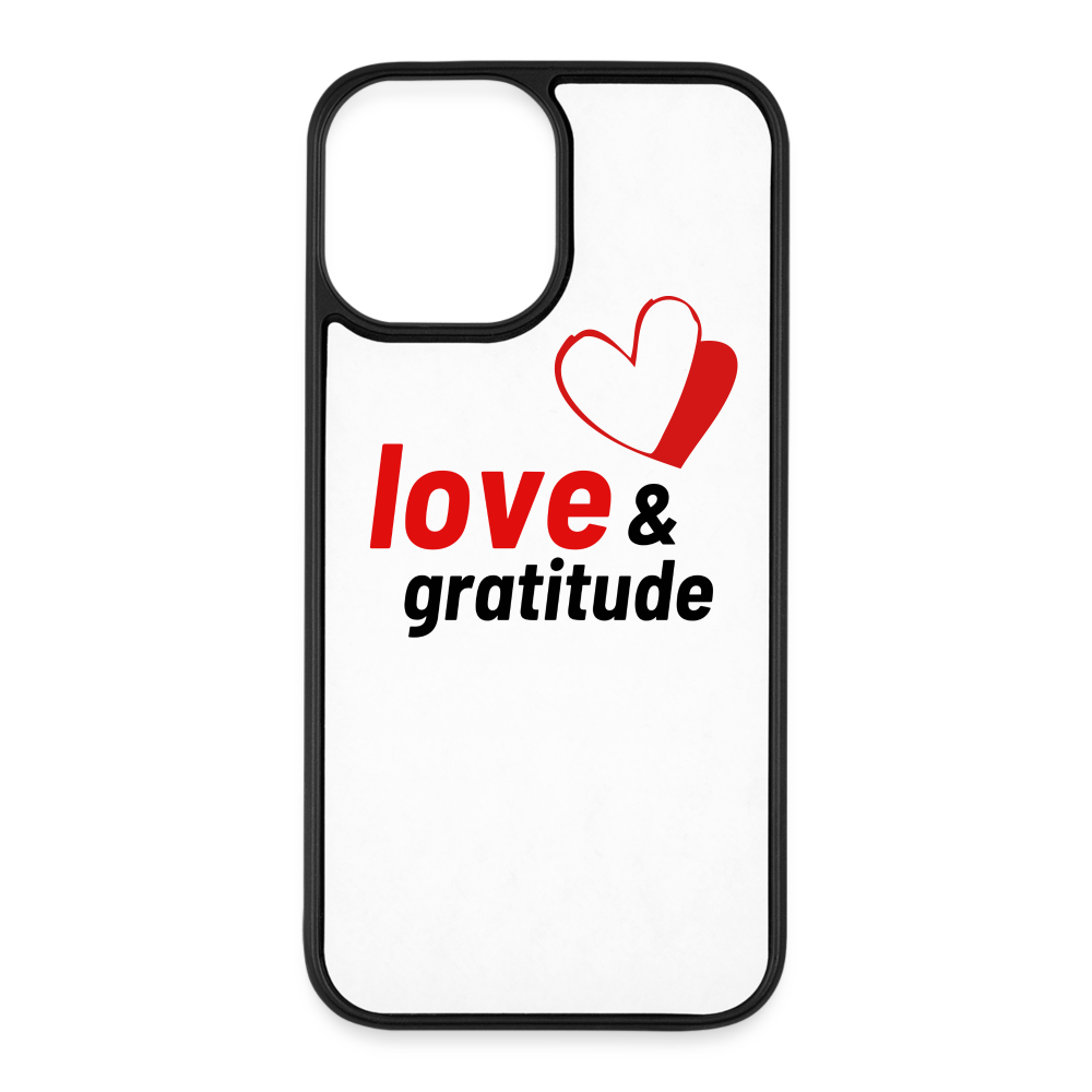 iPhone 12 Pro Max Case - white/black