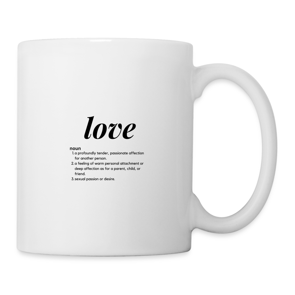 Love Coffee/Tea Mug - white