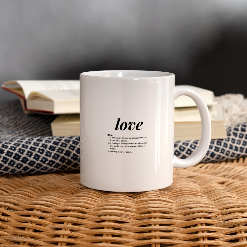 Love Coffee/Tea Mug - white