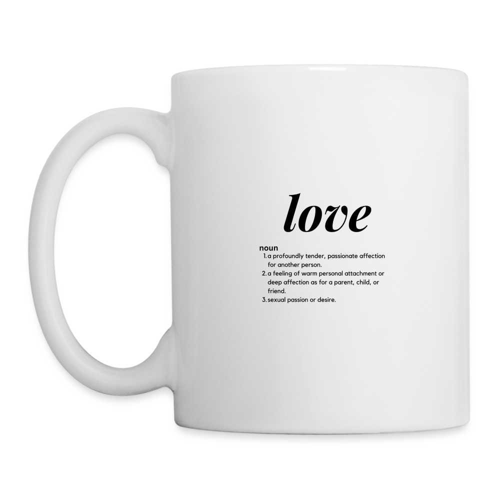 Love Coffee/Tea Mug - white