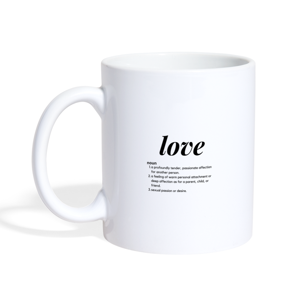Love Coffee/Tea Mug - white