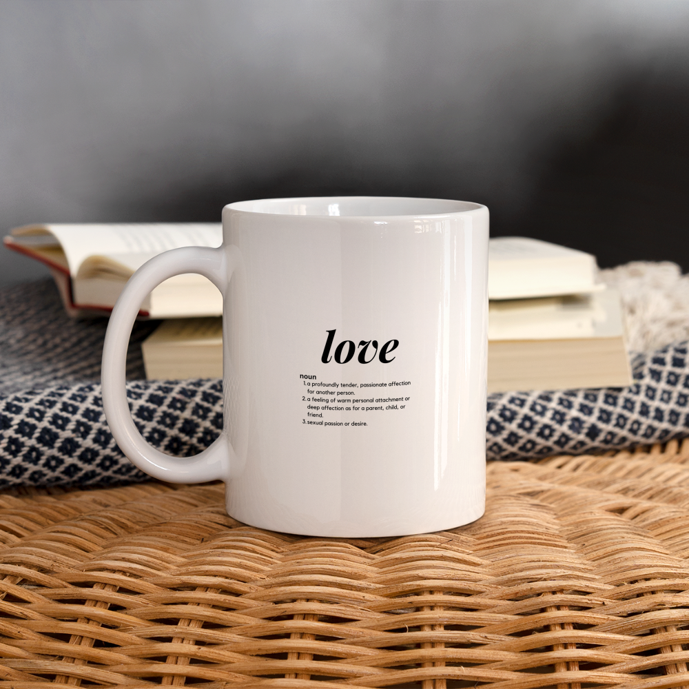 Love Coffee/Tea Mug - white