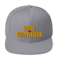 Love + Gratitude Snapback Hat