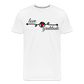 Love Gratitude Men's Premium T-Shirt - white