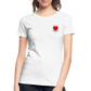 Love & Gratitude Women’s Premium Organic T-Shirt - white